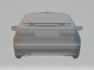 saab 9-3 aero coupe 3D Принт Модель