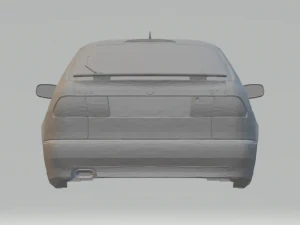 saab 9-3 aero coupe 3D Print Model