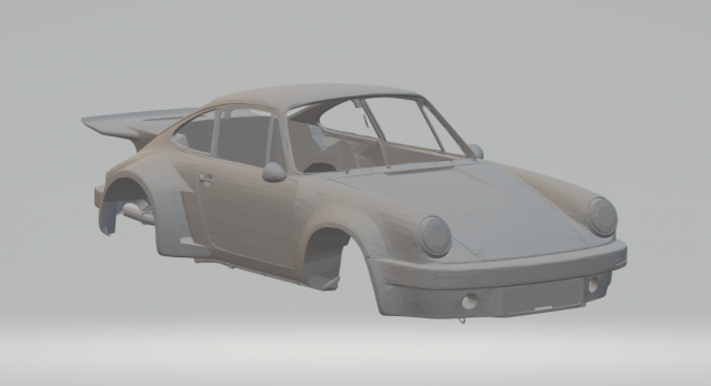 porsche 911 carrera rsr 3D Print Model in Vehicle 3DExport