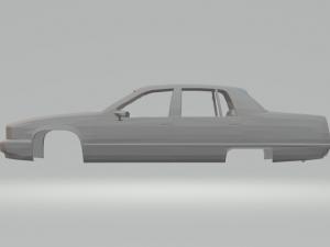 cadillac fleetwood brougham 93 3D Принт Модель