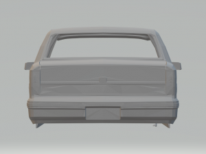 1991 lincoln towncar Modèles 3D en vedette