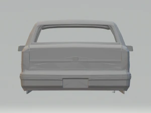1991 lincoln towncar 3D Print Model