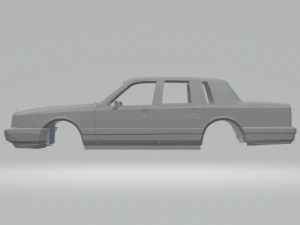 1991 lincoln towncar 3D Print Model