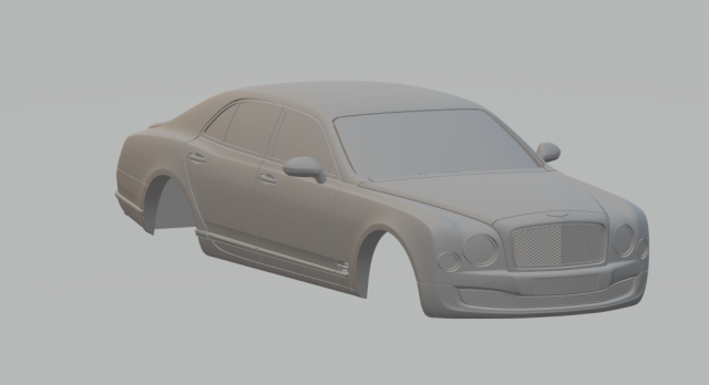 bentley-arnage-2010 3D-printmodel .c4d .max .obj .3ds .fbx .stl .blend 