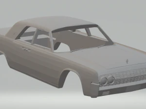 lincoln continental 62 3D Print Model