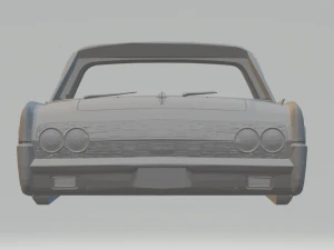 lincoln continental 62 3D Print Model