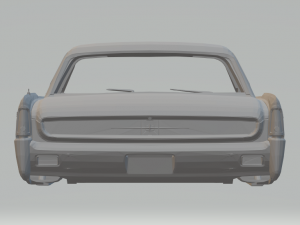 lincoln continental 62 3D Print Model