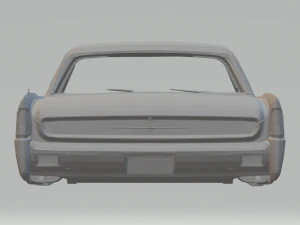 lincoln continental 62 3D Print Model