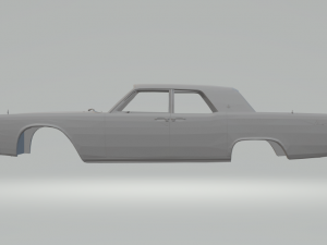 lincoln continental 62 3D Print Model