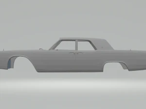 lincoln continental 62 3D Print Model