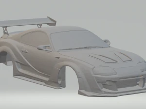 トヨタスープラバリス 3Dプリントモデル