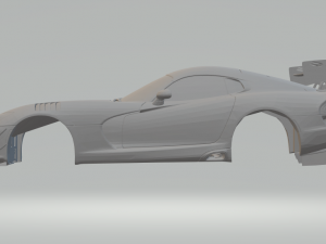 dodge viper acr extreme 3D-Druckmodell