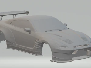 nissan gtr r35 bensopra f6 3D Print Model