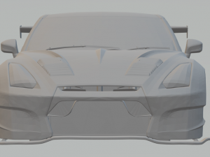 nissan gtr r35 bensopra f6 Modèles 3D en vedette