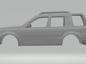 land rover freelander 3D printmodel