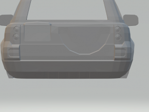 land rover freelander 3D printmodel