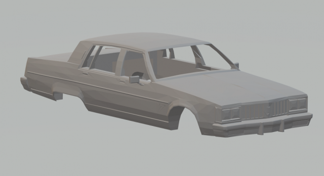 oldsmobile regency 3D Принт Модель .c4d .max .obj .3ds .fbx .stl .blend 