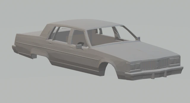 oldsmobile regency 3D Print Model .c4d .max .obj .3ds .fbx .stl .blend 