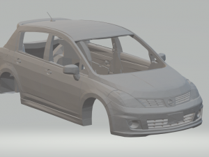 nissan tiida 3D Print Model