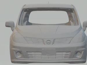 nissan tiida 3D Print Model