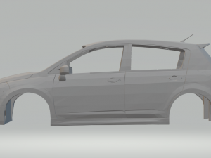 nissan tiida 3D Print Model