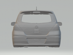 nissan tiida 3D Print Model