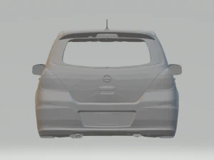 nissan tiida 3D Print Model