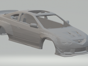 acura rsx type-s widebody 3D Print Model