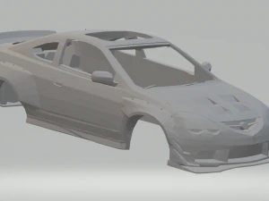 アキュラ RSX タイプ-S ワイドボディ 3Dプリントモデル