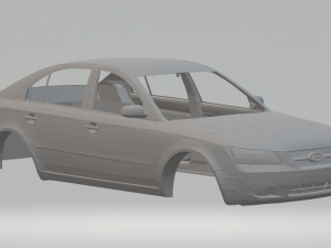 huyndai sonata Model do druku 3D