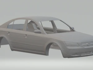 huyndai sonata 3D Print Model