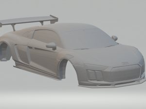 audi r8 widebody 3D Print Model
