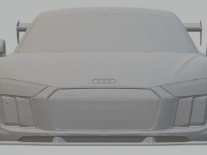 audi r8 widebody 3D Принт Модель