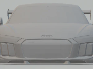 audi r8 widebody 3D Print Model