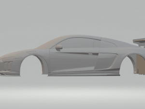 audi r8 widebody 3D Принт Модель