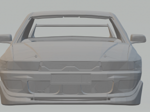 mitsubishi- galant vr4 3D-printmodel