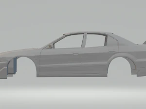 mitsubishi- galant vr4 3D Print Model