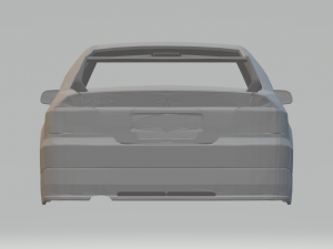 mitsubishi- galant vr4 3D-printmodel