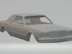 chrysler lebaron Model Cetak 3D