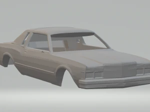 Крайслер Лебарон 3D Принт Модель