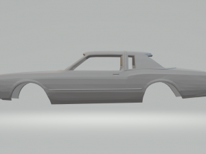 chrysler lebaron 3D 打印模型