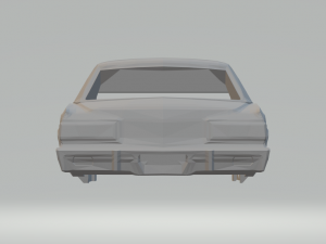 chrysler lebaron 3D 打印模型