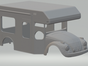 vw motorhome Modèles 3D en vedette