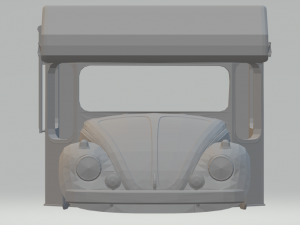 vw motorhome 3D Принт Модель