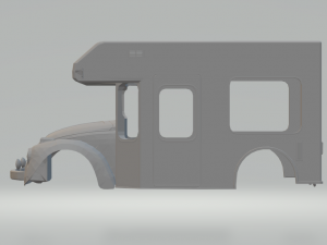 vw motorhome 3D Принт Модель