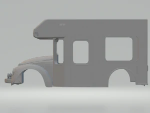 vw motorhome 3D Print Model