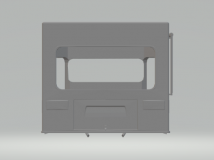vw motorhome 3D Принт Модель