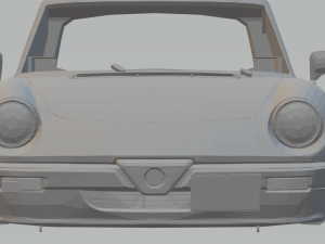 alfa romeo spider 1986 3D Print Model