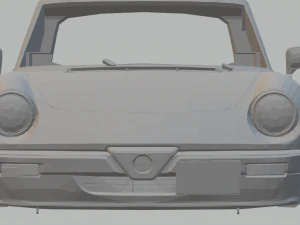 alfa romeo spider 1986 3D Print Model