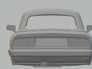 alfa romeo spider 1986 3D Print Model